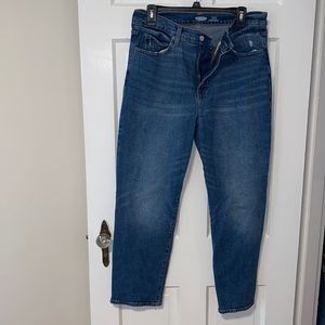 Sky hi straight, extra high rise jeans size 12